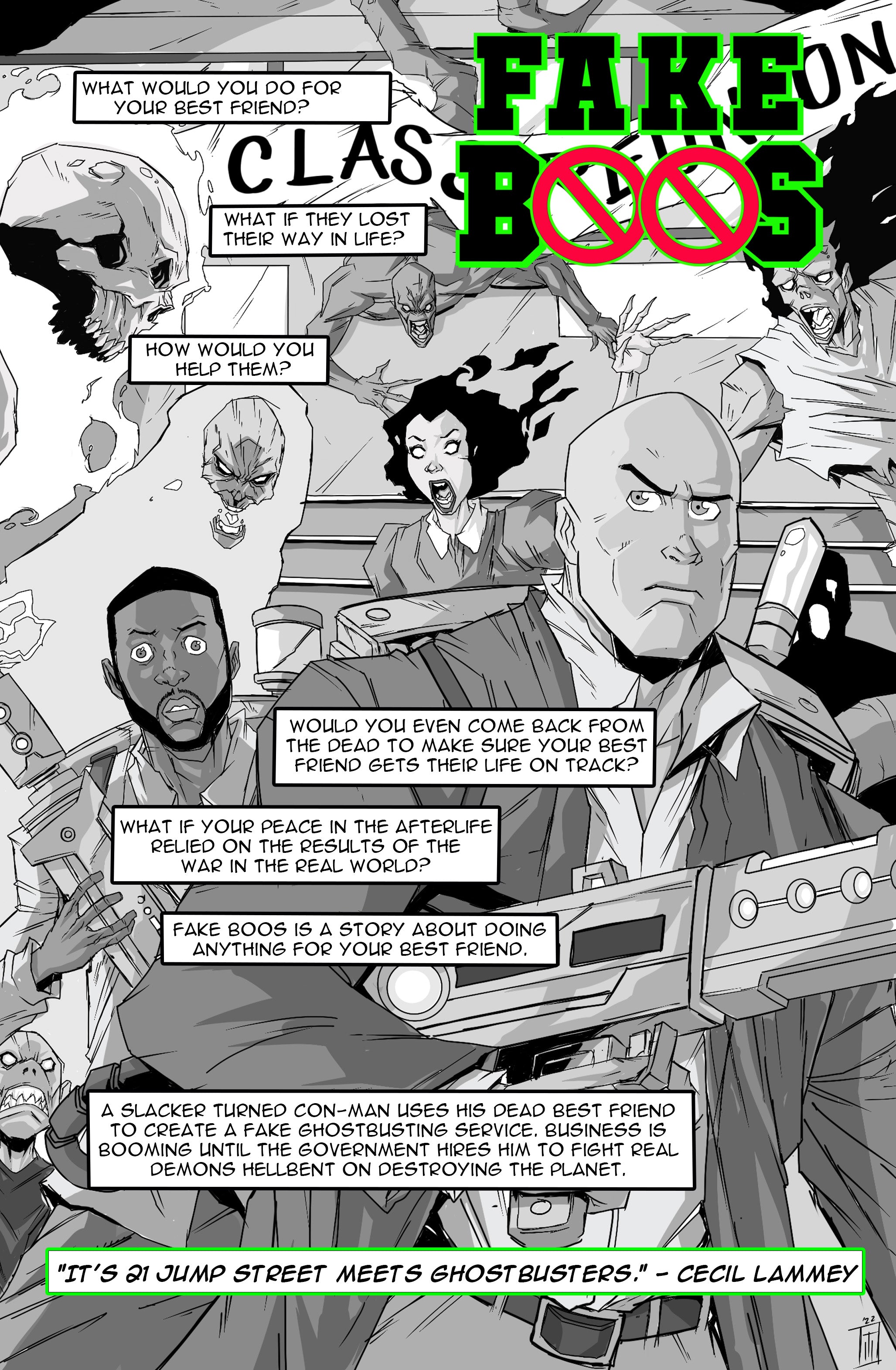 Fake Boos Cover A With Text