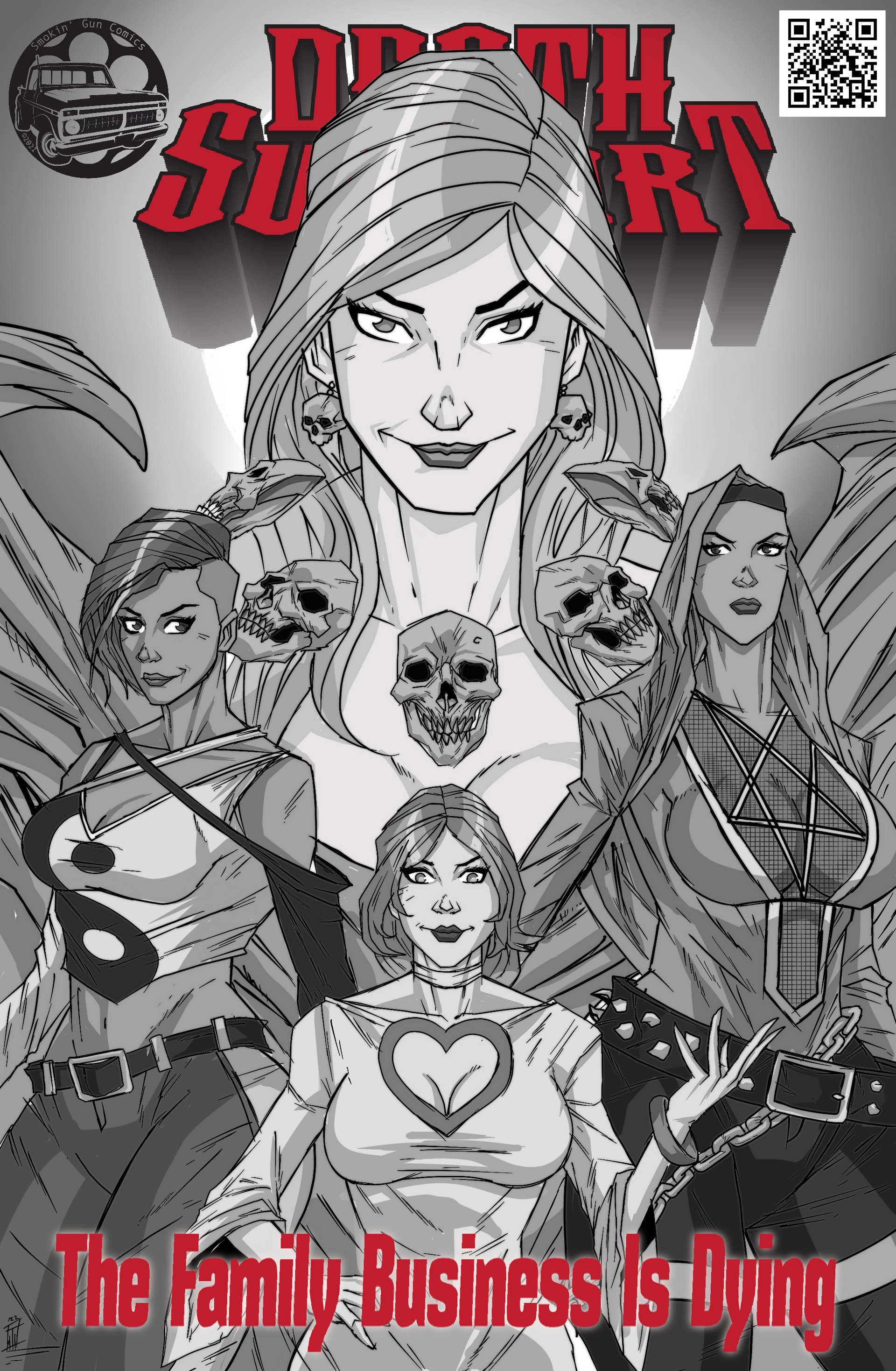 Death Support ASHCAN – Smokin Gun Comics